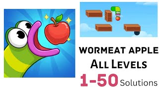 Wormeat - Apple Logic Puzzle Game - All Levels 1-50 Answers - Gameplay Walkthrough screenshot 3