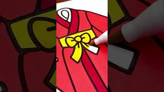 Kimono | 100 Bold & Easy Coloring Book | Jade Summer