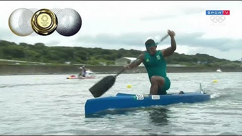 Isaquias Queiroz Medalha De Ouro Na Canoagem C 1 1000 Olimpíadas Tóquio 2020
