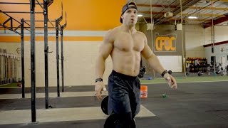 Mitch Wagner does "Fran" in 1:54 | CrossFit screenshot 4