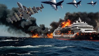 10 minutes ago.!  YAK140 fighter jet destroys cruise ship sailing in the Red Sea.  ARMA 3