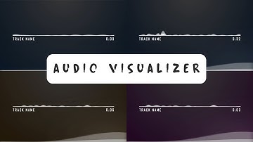 Audio Visualizer | Music Visualizers | New Audio Spectrum |@OMERJGRAPHICS | OMER J STUDIO