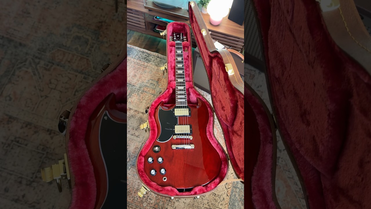Pre-Owned Gibson SG Standard '61 Left Handed Heritage Cherry!