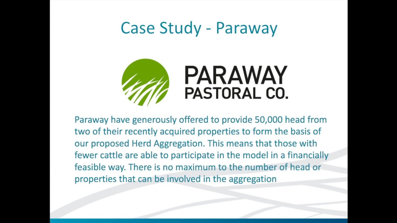 Paraway Pastoral - Managing Cattle for Productivity, Profitability and the Carbon Market