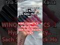 WINQ COSMETICS Haul 💄 Sab Shades Try Kiye… Yeh Sach Hai!#honestreview #makeup #beautyshorts #review