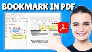How to add bookmark in PDF using adobe acrobat