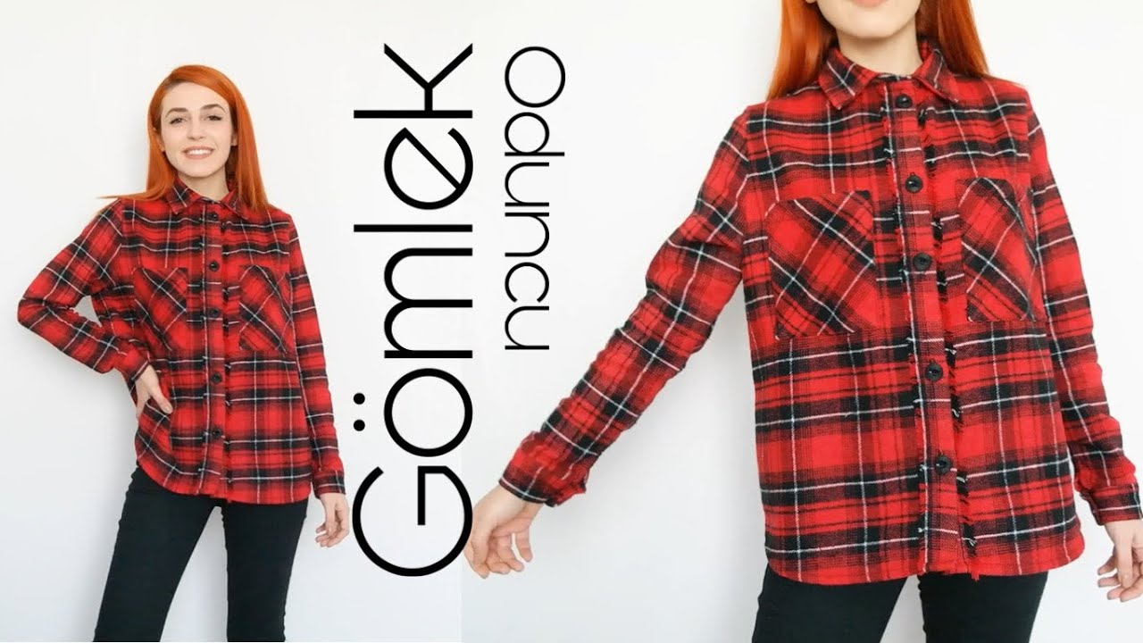 Çok Moda Oversize Oduncu Gömleği Nasıl Dikilir? Damla Toral