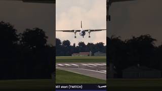 #msfs2020 Piedmont Airlines Fokker 27 landing at Salisbury (KSBY)! #aviation #flightsimulator