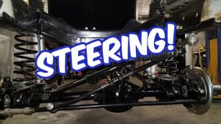 Steering Arms Installation  1966 Ford Bronco Restoration Project