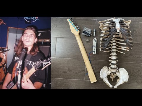 Dude Built a Guitar Out of Dead Uncle's Skeleton