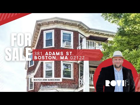 381 Adams St., Boston, MA home video tour