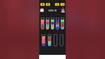 Water Sort - Color Puzzle Game level 72