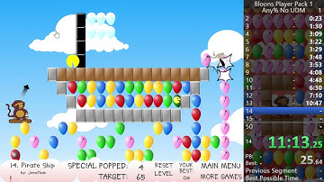 (WR) [1:30:04] Bloons Player Pack 1 - Any% No UDM Speedrun