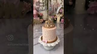 HSD Backdrops: Little Portrait Studio: Once Upon A Time Cake Smash Backdrop