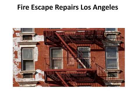 West Coast Fire Escapes Repairs in Los Angeles, CA