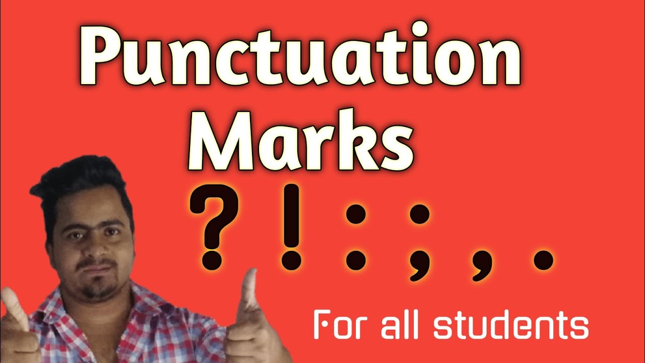 Punctuation Marks | How to use punctuation Correctly | English Grammar ...