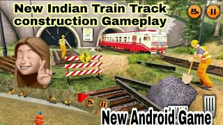 New Indian Train Track construction Game | New Indian Train Game | Android Game screenshot 4