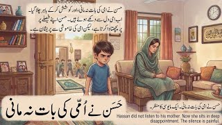 Hassan Ne Ammi Ki Baat Na Mani 💔 | Moral Story For Kids | Islamic Animated Cartoon in Urdu