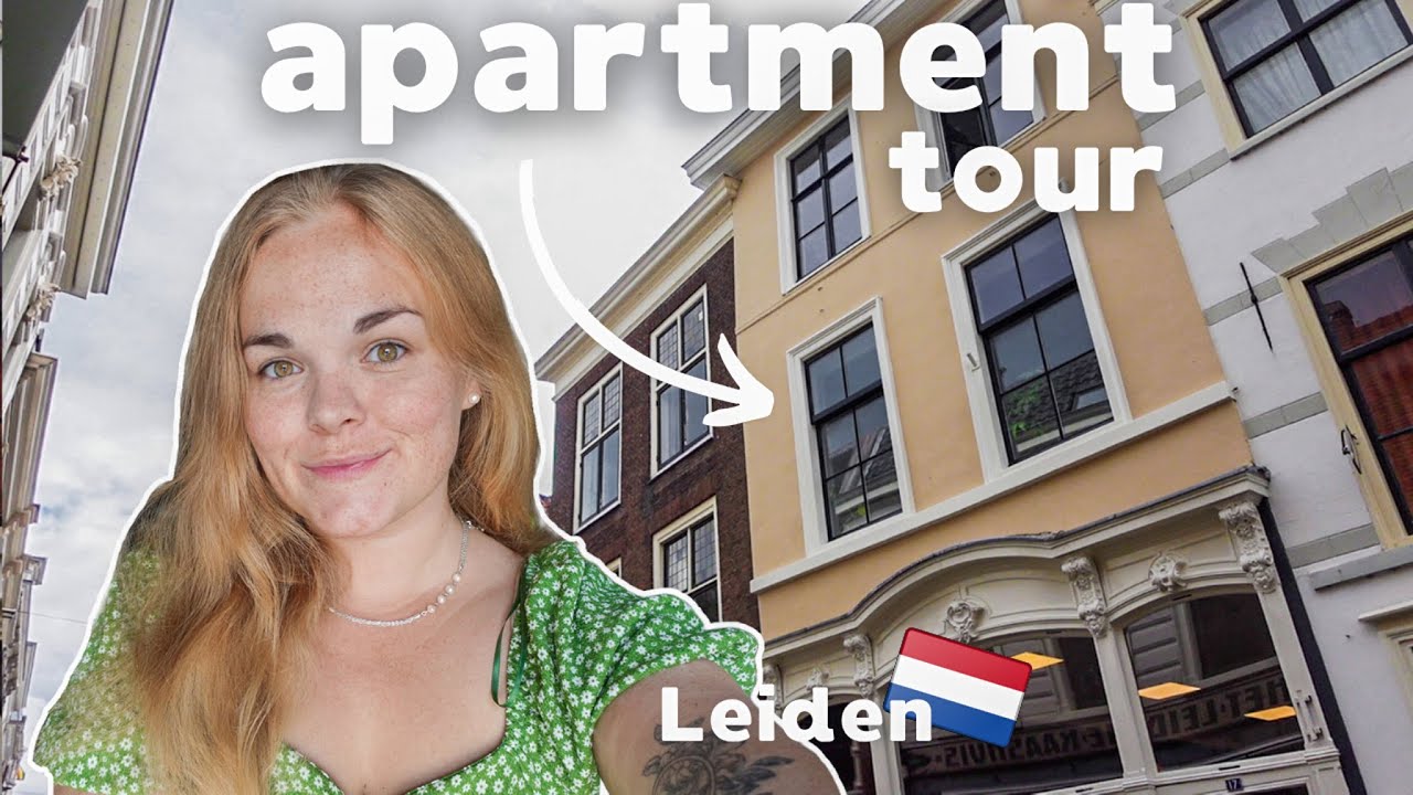 Apartment tour 🏠 Living in an 18th century Dutch house in Leiden, The