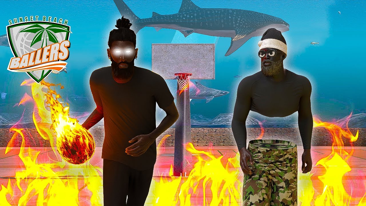 2 DRIBBLE GODS TAKE OVER OG SUNSET PARK!!!!... MAKES ME REMEBER THE OLD DAYS