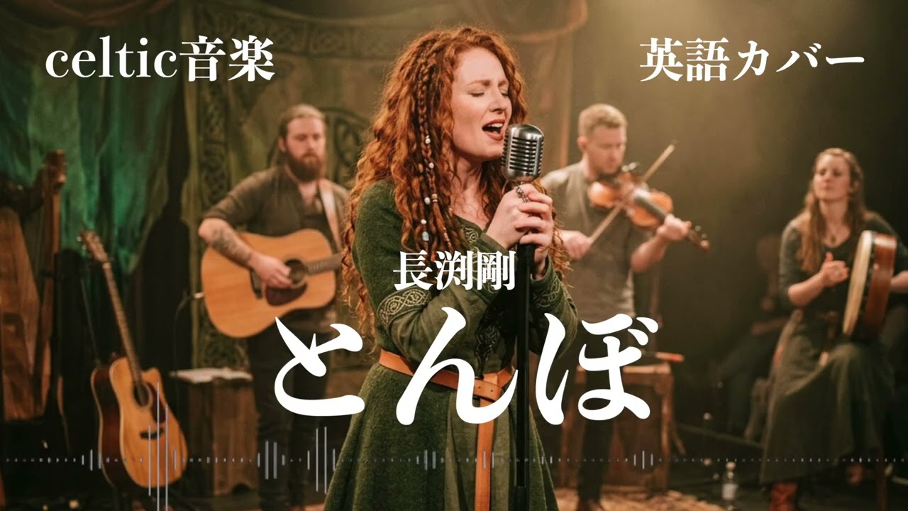 長渕剛『とんぼ』ケルトver 英語で歌わせてみたJapanese AI Covers J