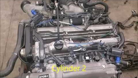 www.JDMEnginebay.com - JDM Toyota 2JZGTE VVTi Compression Test Stock # 999