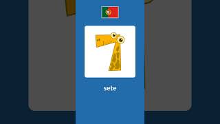 Portuguese Numbers 1-10
