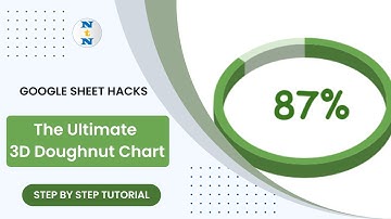 Google Sheet Hacks: The Ultimate 3D Doughnut Chart Guide!