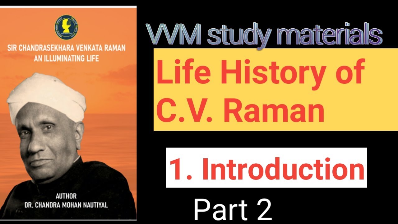Life History of cv Raman | Biography of CV Raman |@khansir - YouTube
