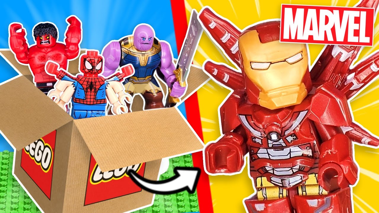Unboxing LEGO AVENGERS Mystery Minifigures…