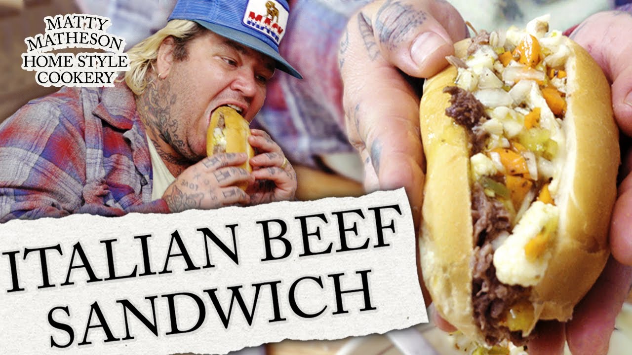 Italian Beef Sandwich Matty Matheson S Home Style Cookery Ep 1 Youtube Italian Beef Sandwich Matty Matheson S Home Style Cookery Ep 1 Youtube