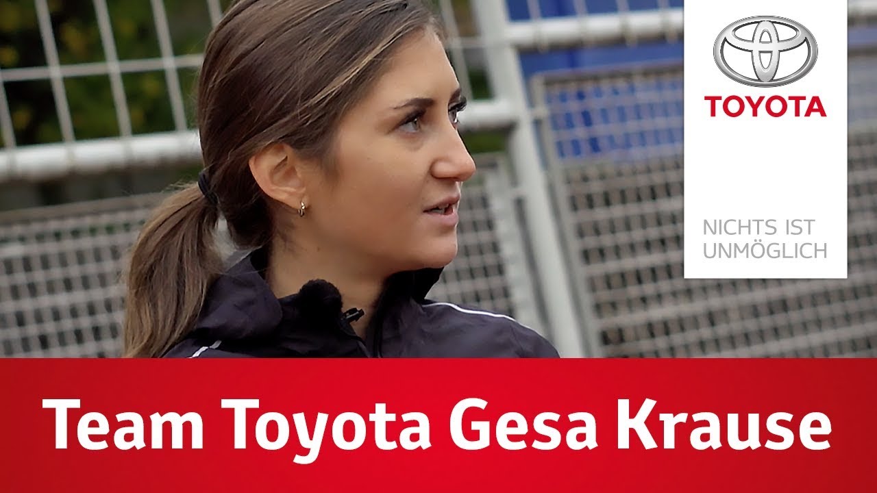 Weltmester Trifft Gesa Krause Team Toyota YouTube