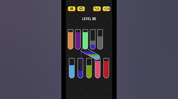 Water sort puzzle level -80