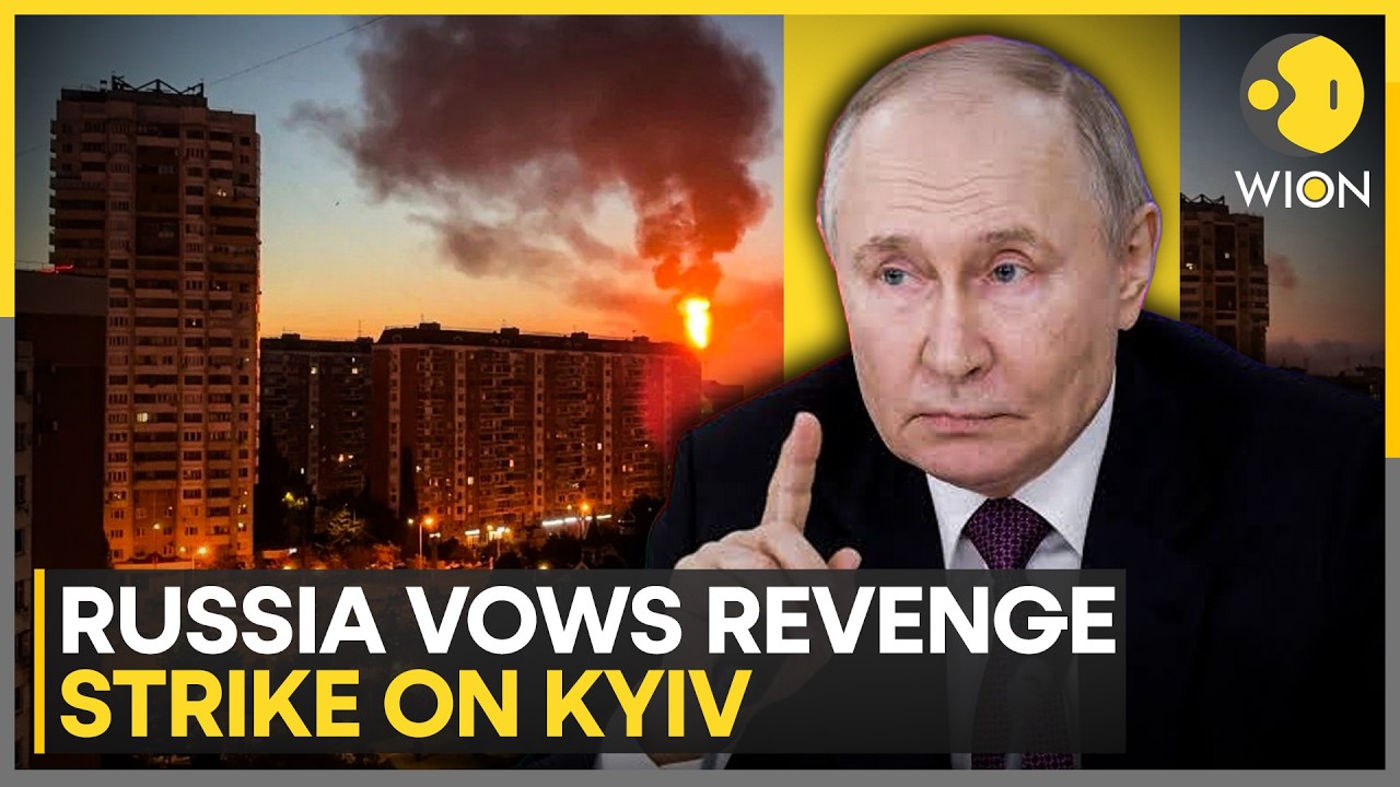 Russia-Ukraine War: Russia Vows Revenge Strike On Kyiv After Massive Drone Attack | WION News