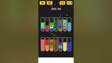 【Water Sort Puzzle】 Level 1513