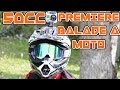 Premire balade  moto  50cc