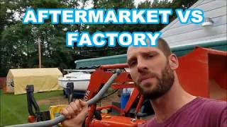 BENT TIE ROD on TRACTOR? EASY replacement Kubota John Deere Aftermarket vs Factory