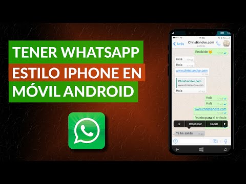 Cómo Puedo Tener WhatsApp al Estilo de iPhone en mi Móvil Android