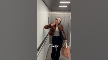 My three work days in outfits #outfit #workday #vlog #ugc #creator