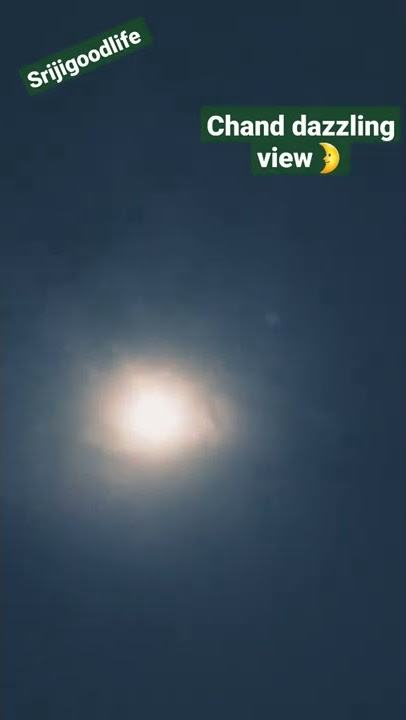 Chand ne kaha chandni ki kasam🌜🌛| #rahulvaidya #srijigoodlife #naturelovers
