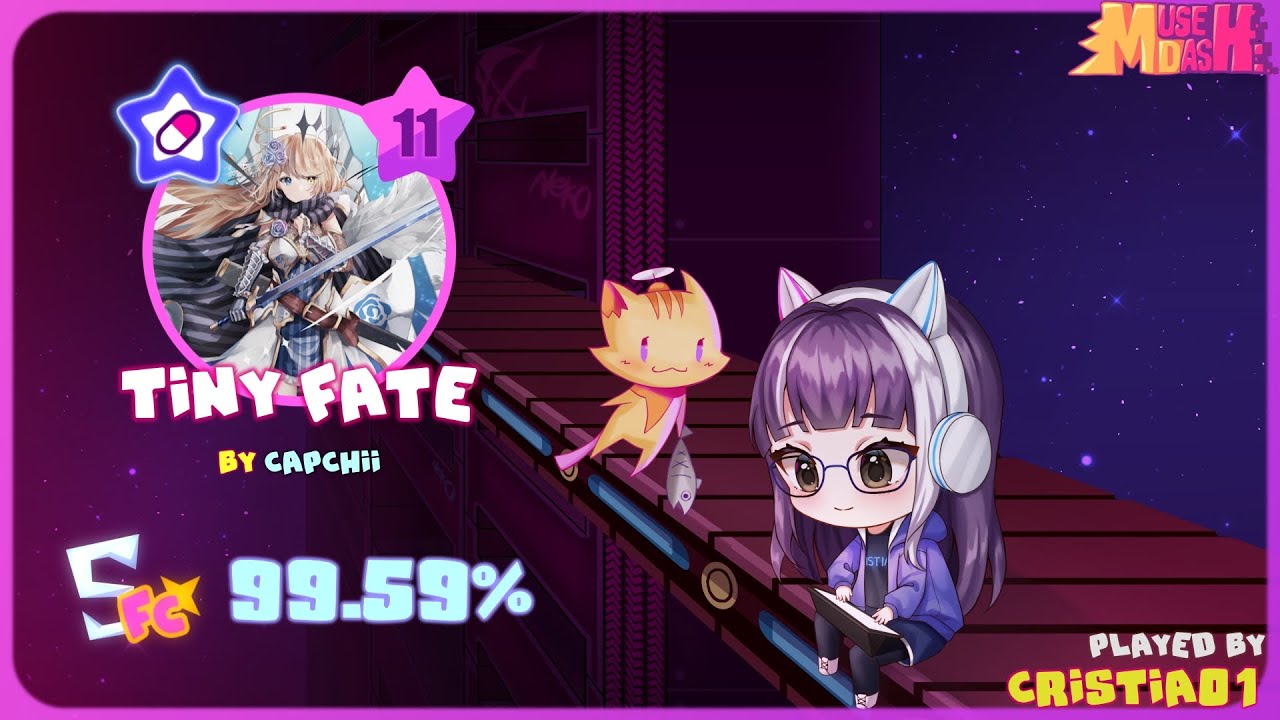 Muse Dash] Tiny Fate Master (Lv 11) Full Combo (99.59%) - YouTube