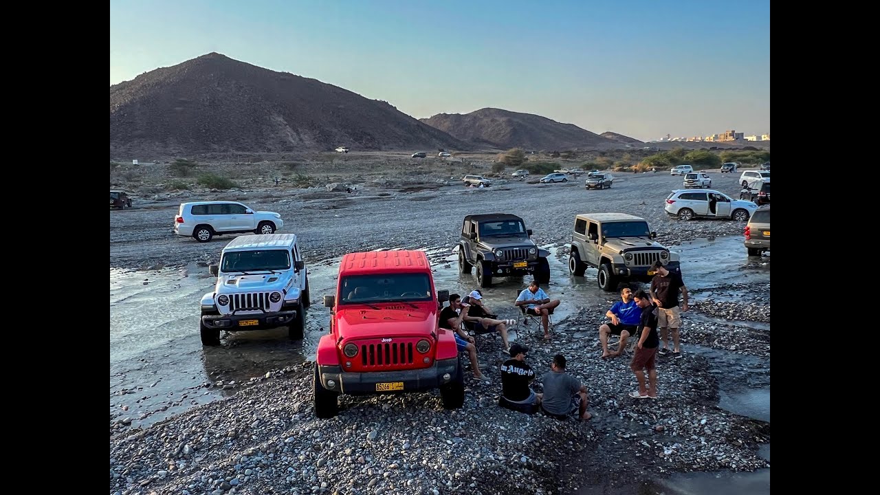 وادي الخوض بعد امطار منخفض المطير