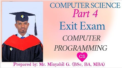 Computer Programming Exit Exam Questions With Answers | Test Blueprint-based Preparation