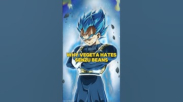 Did you know why Vegeta hates Senzu Beans? #dragonballwhatif #dragonball #goku