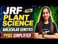 Molecular Genetics PYQs Simplified 🧬 | JRF Plant Science 2026 | Important Questions