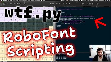 RoboFont scripting: using sym links and setting non-exporting glyphs