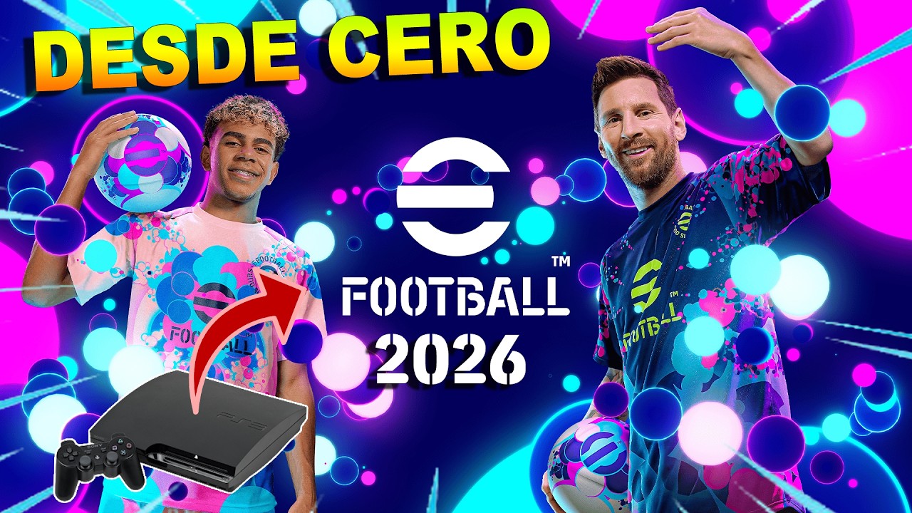 NUEVO EFOOTBALL 2026 - PES 13 ACTUALIZADO AL 2026 PS3