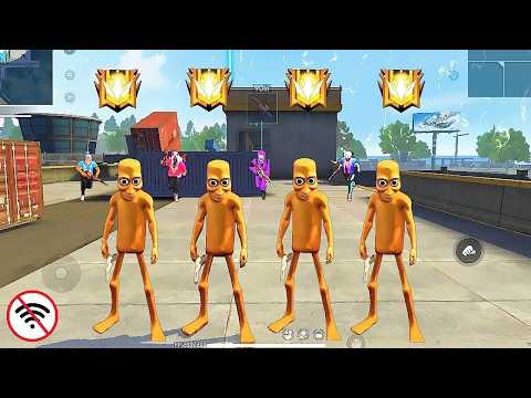Tung Tung Tung Sahur No Internet Prank 🤣| FREE FIRE FUNNY COMEBACK | ZENO FF