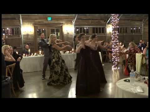 Flash Mob dance at wedding