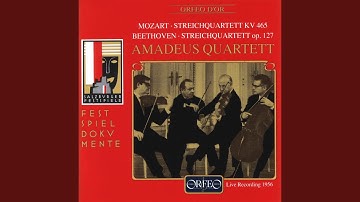 String Quartet No. 19 in C Major, K. 465 "Dissonance": I. Adagio - Allegro (Live)